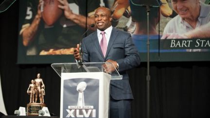 At the Super Bowl Breakfast