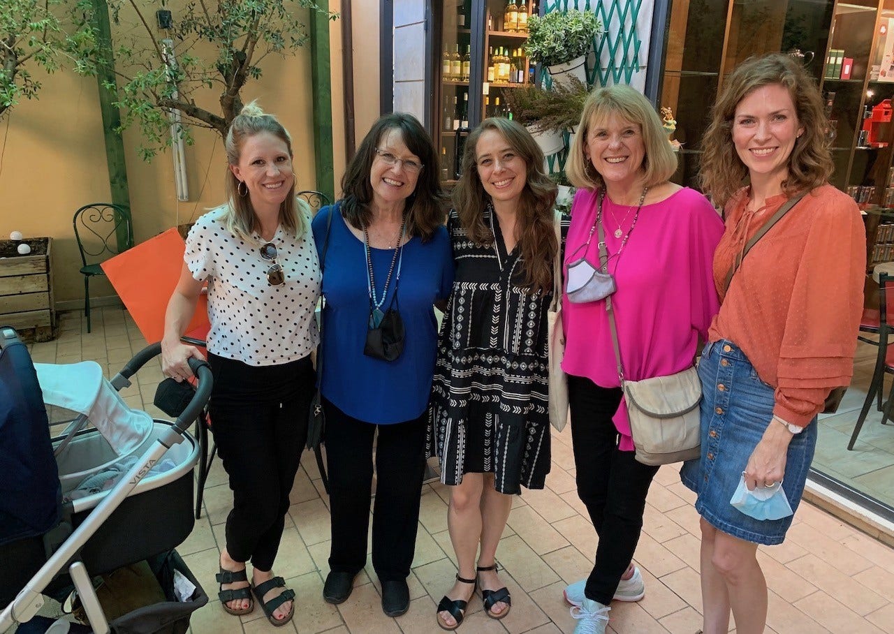 2021 Staff moms in Rome