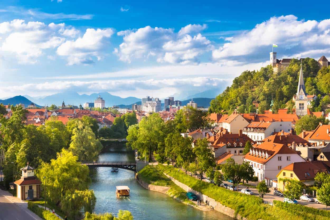 Slovenia City Scape