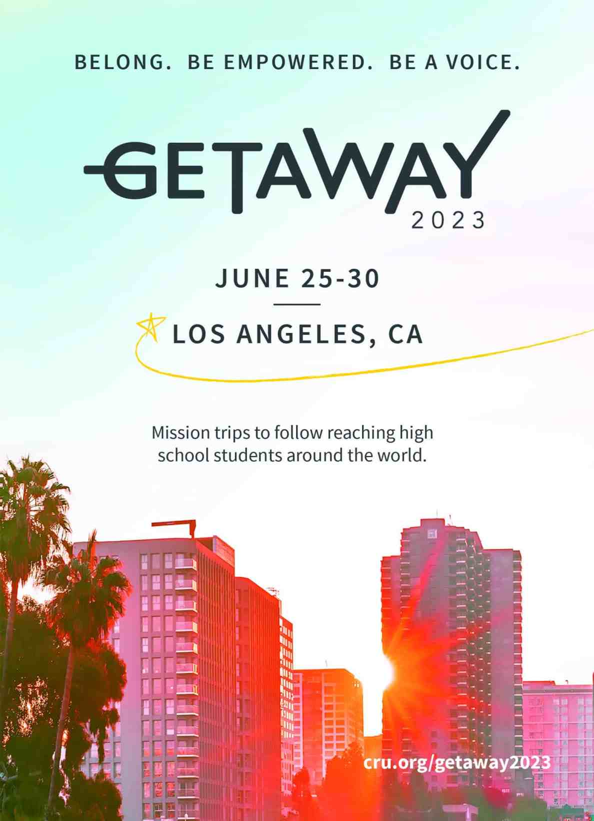 Getaway Flyer Front