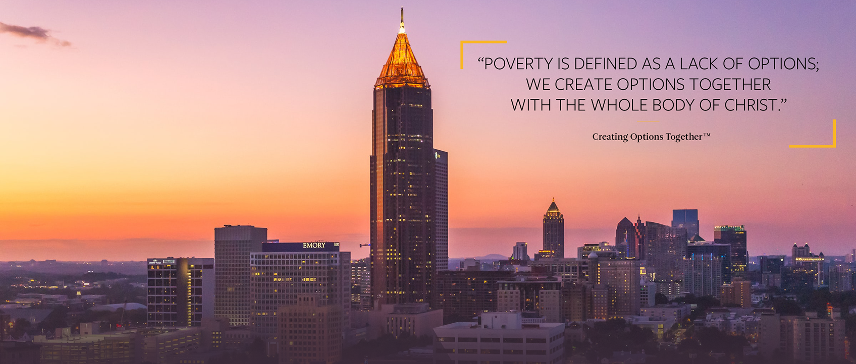 Inner City Atlanta: Creating Options Together