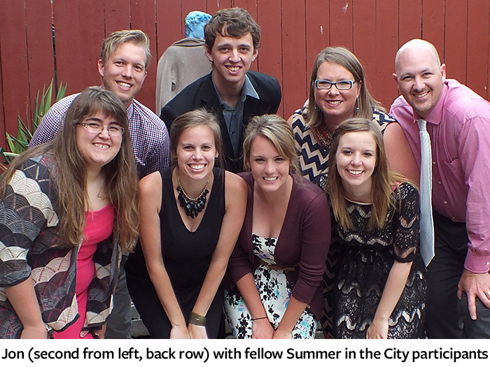 Summer in the City students and staff
