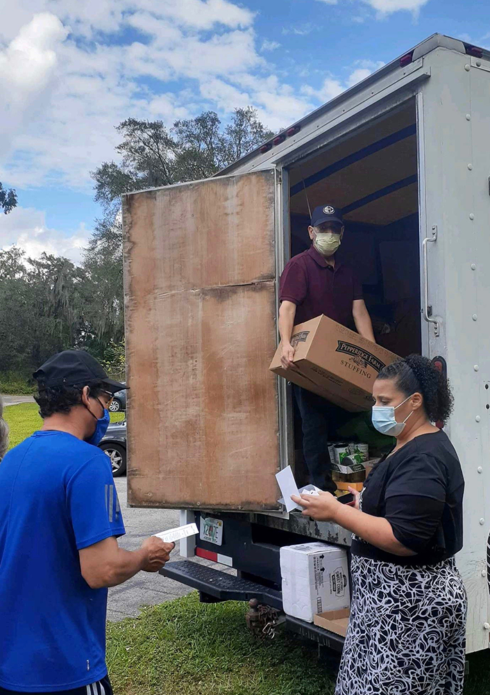 Delivering Boxes of Love