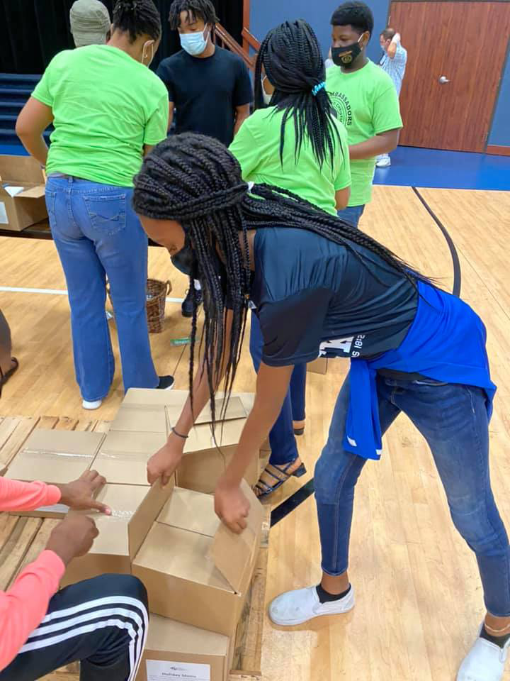 Box of Love food outreach in Houston