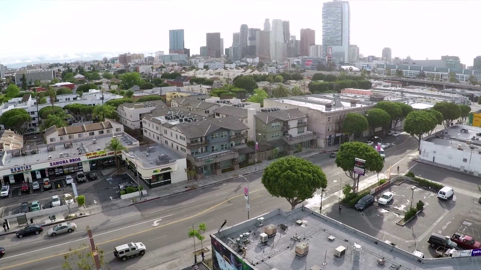The Inner City Of Los Angeles