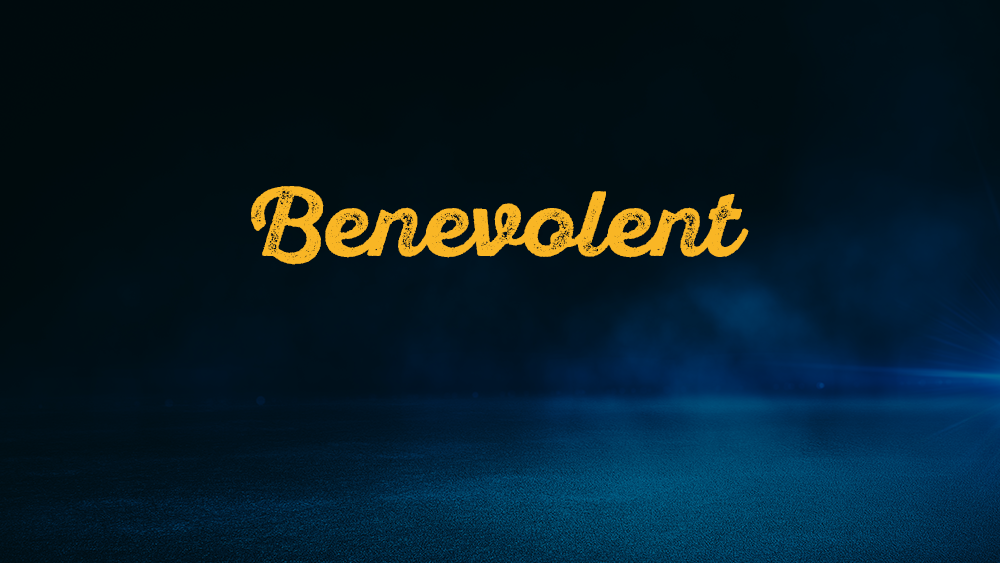 Benevolent. You see God as loving but not very judging. You feel God is often permissive. You tend to see God as a divine Santa Claus-like figure.