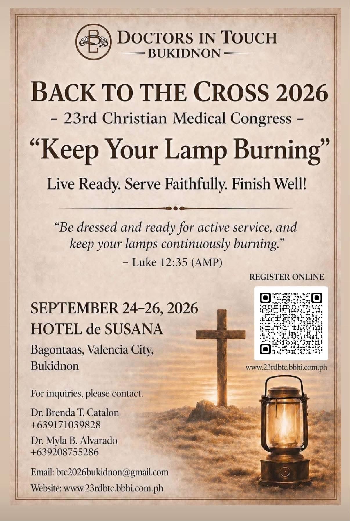 Back to the Cross 2026