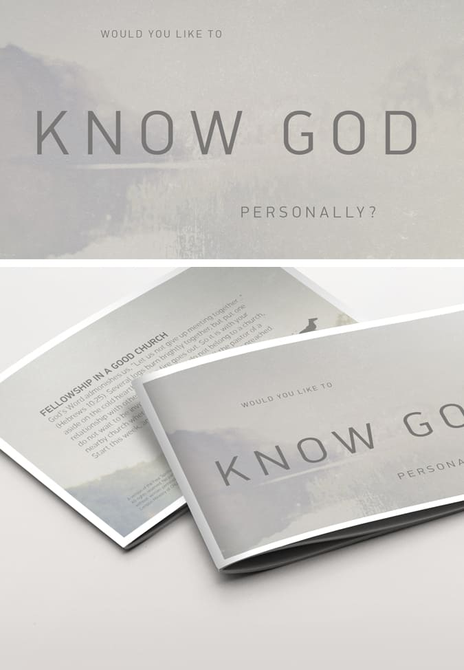 Knowing God Personally - Scenic Version