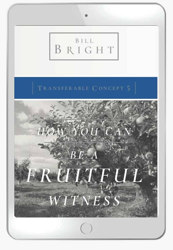 Transferable Concept 5 - How You Can Be a Fruitful Witness (Ebook)