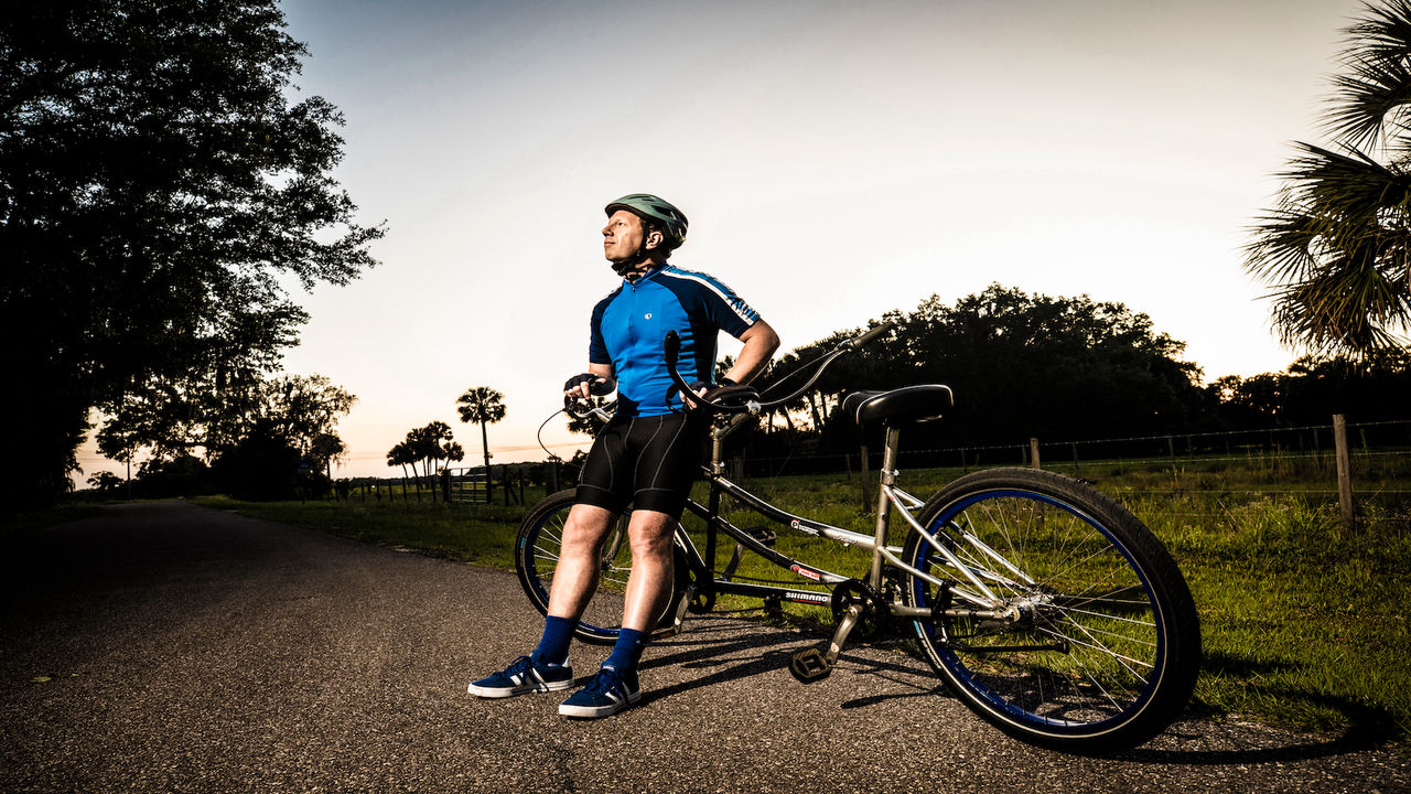 Bicycling illustrations for Singleness Cru.org article