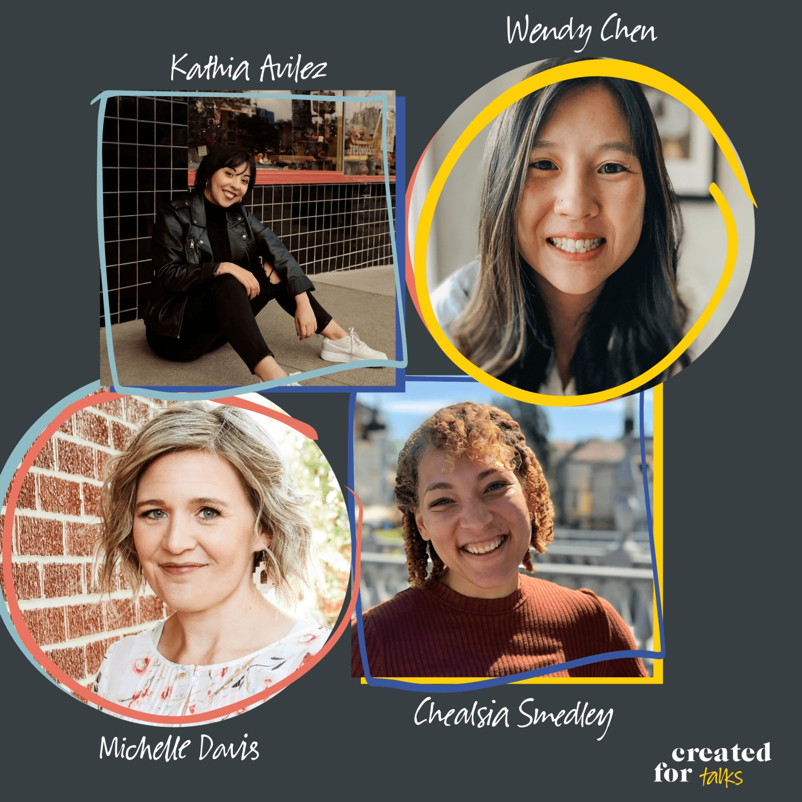 Created For Talks with Headshots