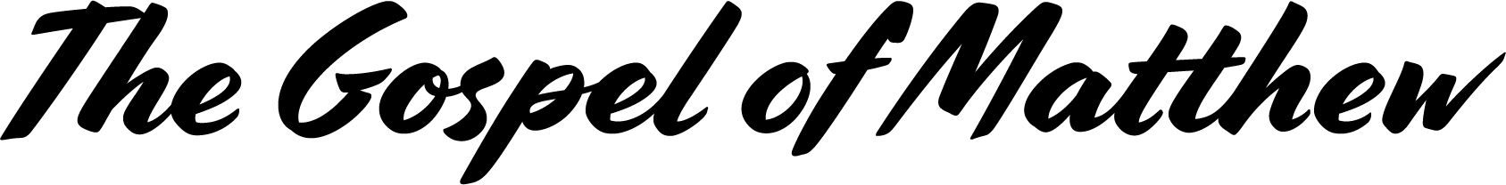 gospel of matthew logo_4.fw gospel of matthew logo_4.fw