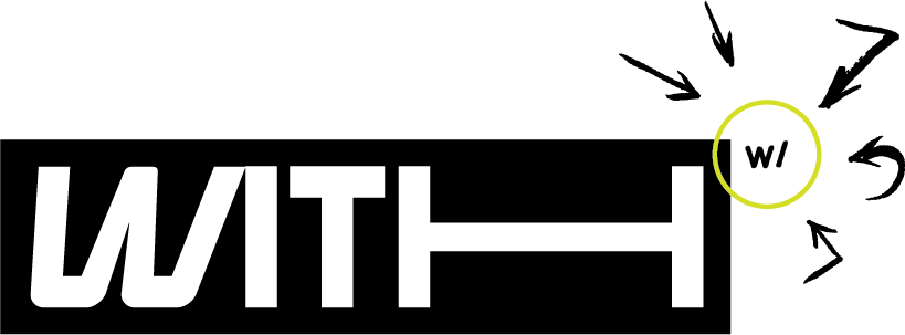 WITH black