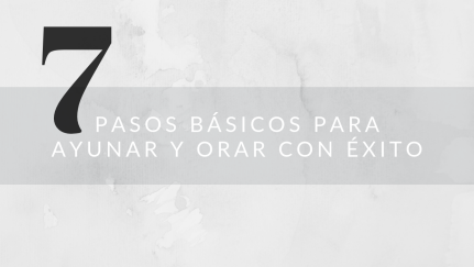 7 pasos para ayunar