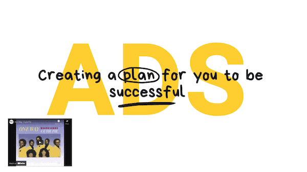 Ads: Creating a plan for you to be successful