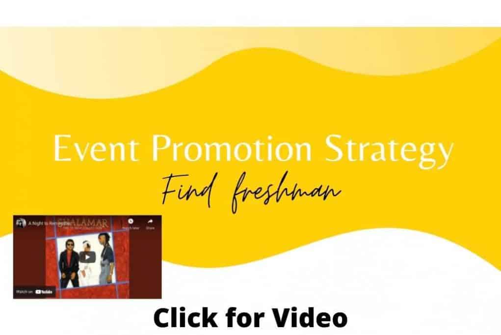 Event Promotions Strategy Video