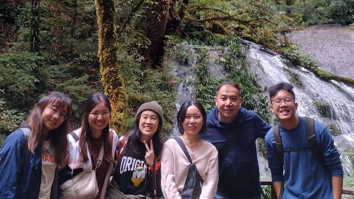 Mark (second from right) and his team on their mission trip in Chiang Mai, Thailand.