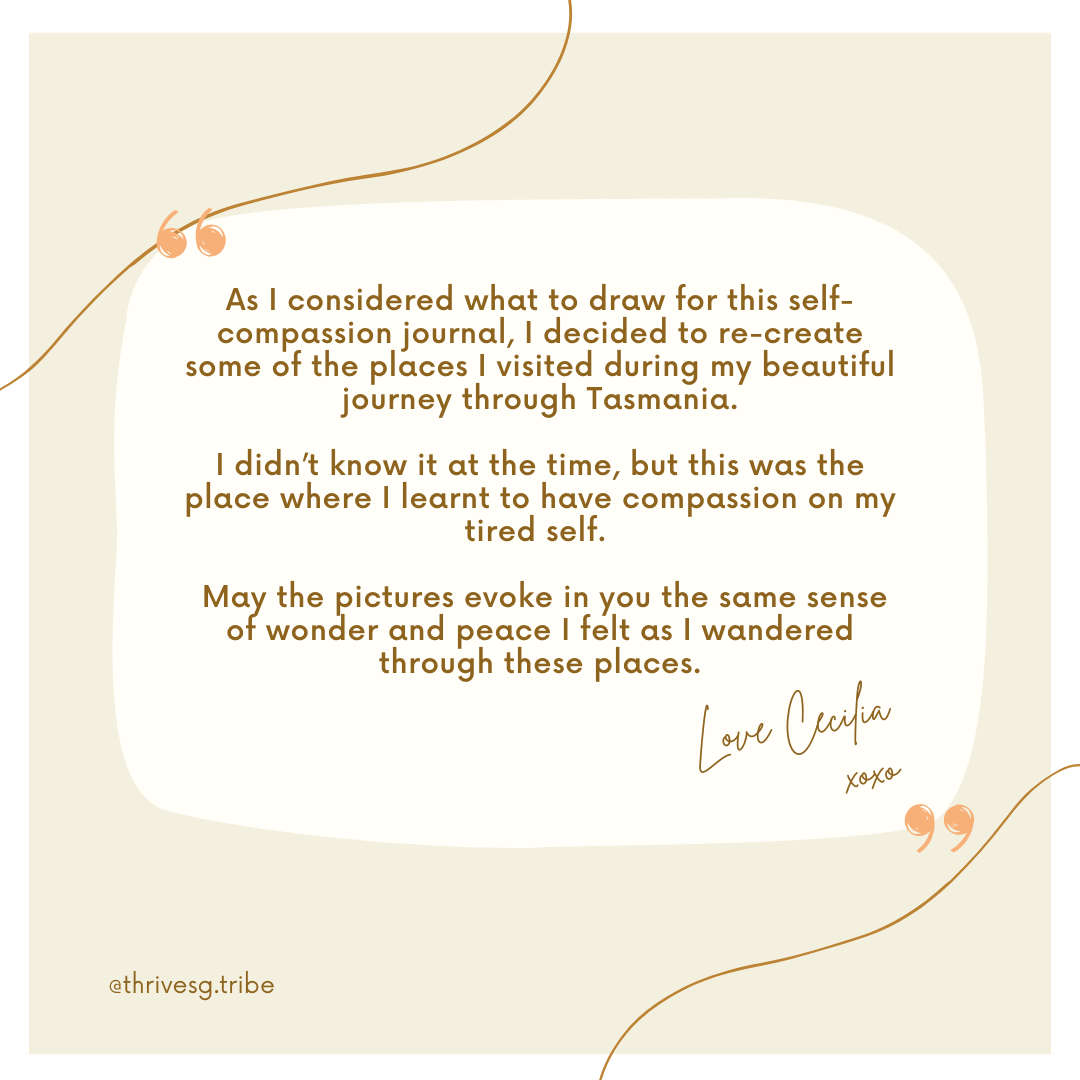 Self-compassion Journal in collaboration with Cecilia Au @cecilia.in.wander