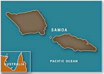 Map of Samoa