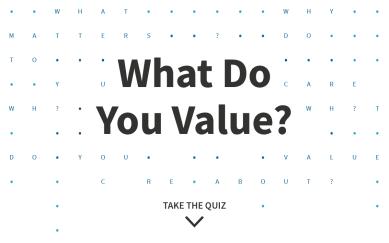 What Do You Value?