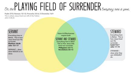 Surrender, Servant, Steward Chart