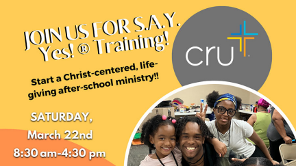 Join us for S.A.Y. Yes!® Training