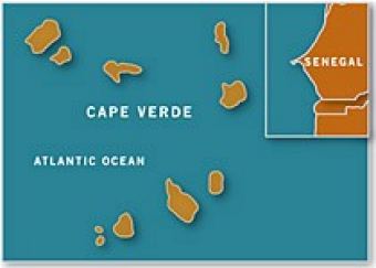 Map of Cape Verde