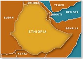 Map of Ethiopia