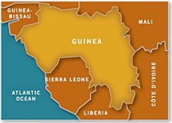 Map of Guinea