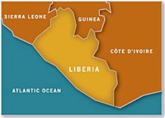 Map of Liberia