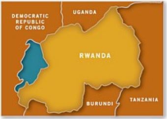 Map of Rwanda