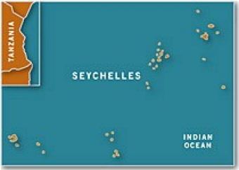 Map of Seychelles