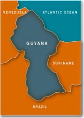 Map of Guyana