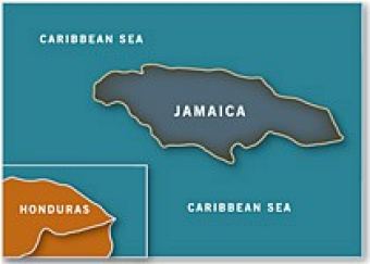 Map of Jamaica