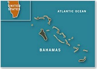 Map of The Bahamas