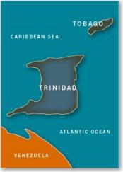 Map of Trinidad and Tobago