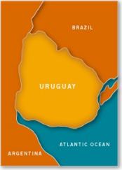 Map of Uruguay