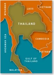 Map of Thailand