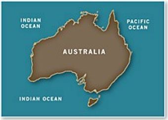 Map of Australia