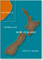 Map of New Zealand