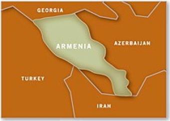 Map of Armenia