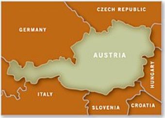 Map of Austria