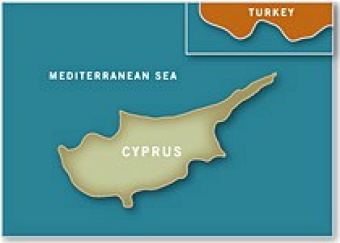 Map of Cyprus