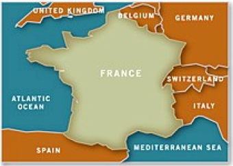 Map of France