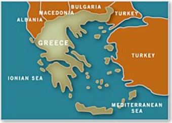 Map of Greece