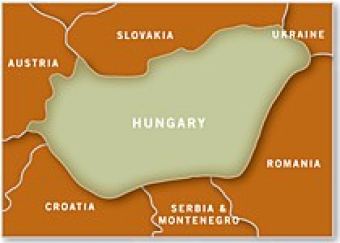 Map of Hungary