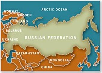 Map of Russia