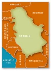 Map of Serbia