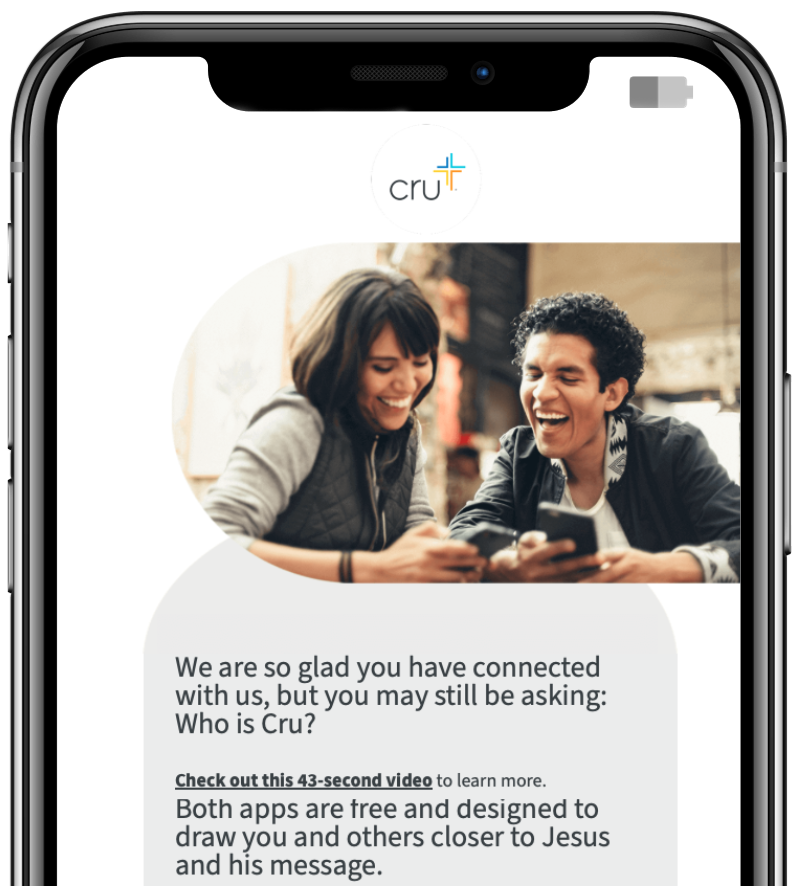 Email Subscription Message
