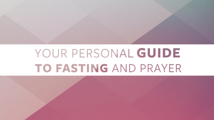 Personal Guide to Prayer & Fasting
